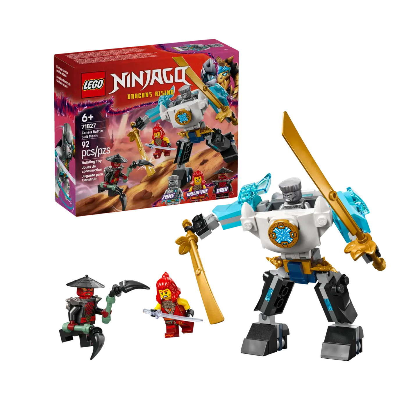 Lego NinjaGo: Armadura Robótica De Combate De Zane