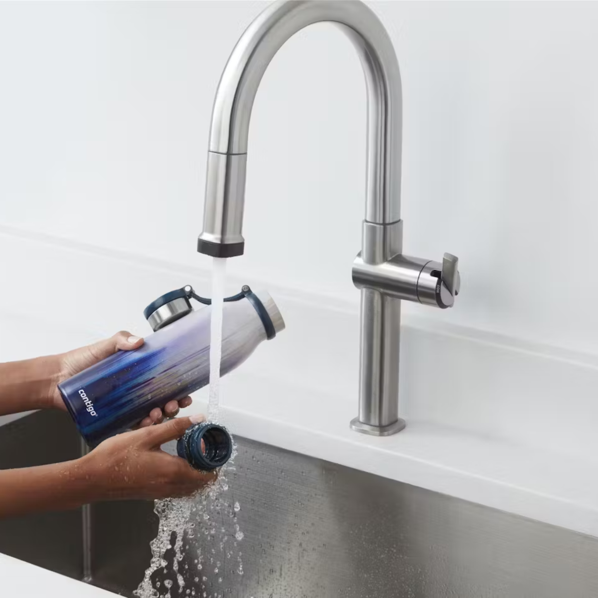 Botella Térmica Contigo Matterhorn 591 ml - Merlot Airbrush