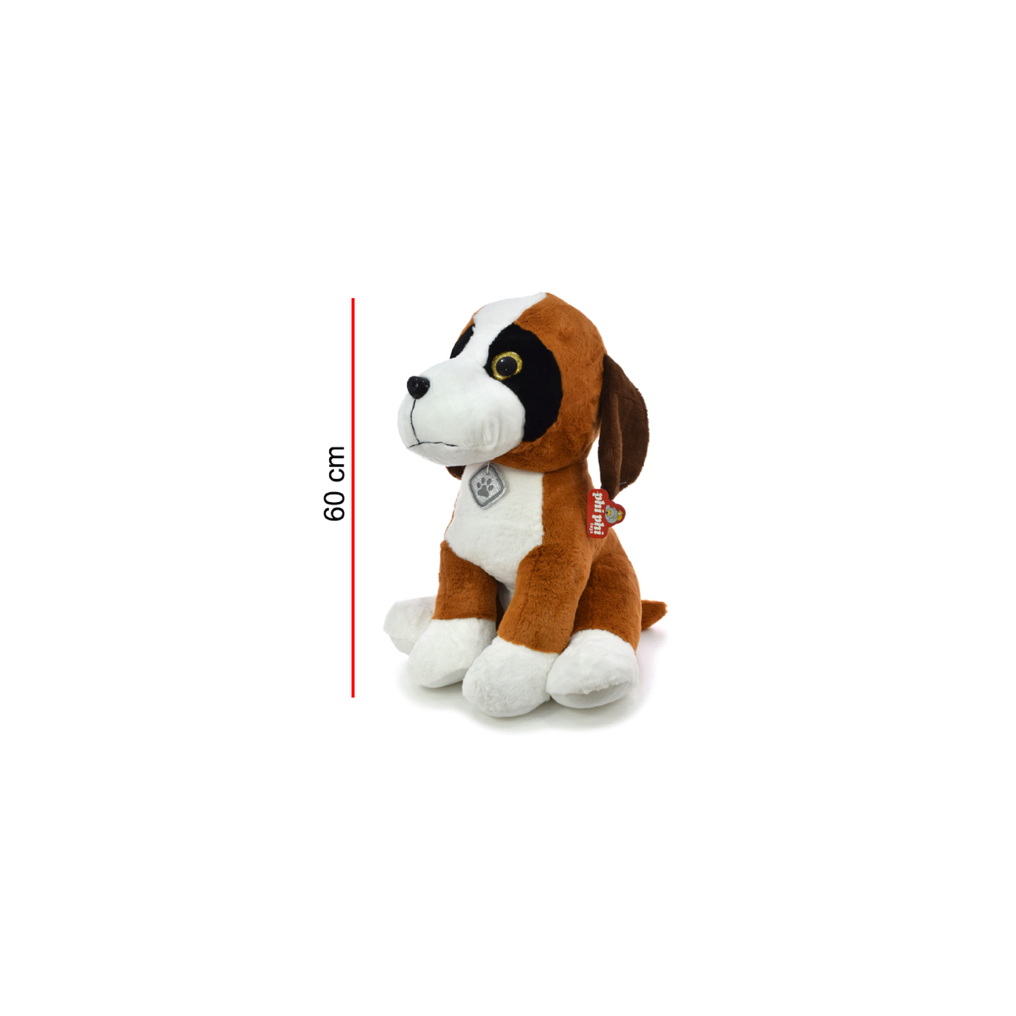 Peluche Perro Sentado 3 Razas 60 Cm. PhiPhi Toys