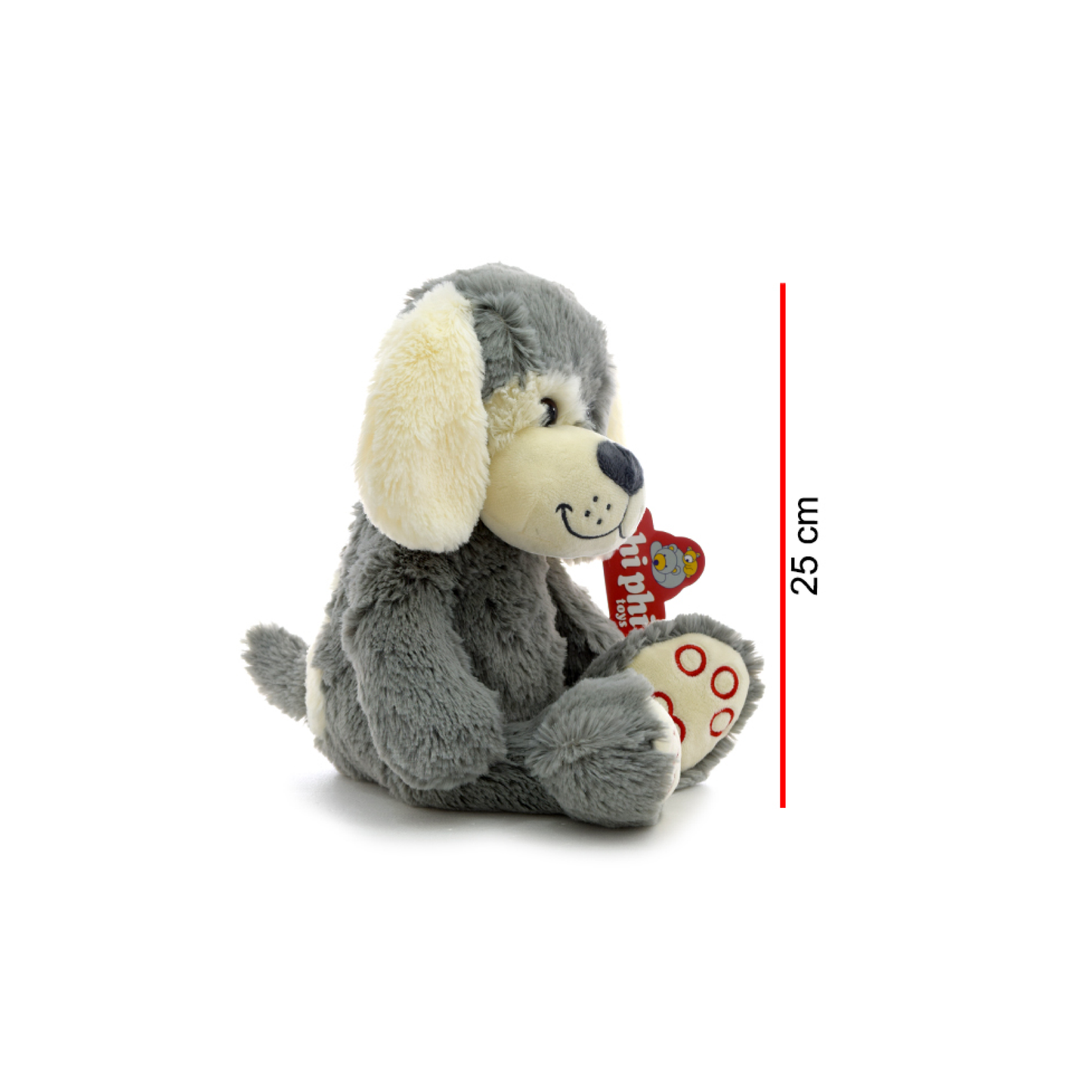 Peluche Perro Sentado 25 Cm. PhiPhiToys