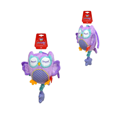 Peluche Cunero Musical Buho 22 Cm PhiPhiToys