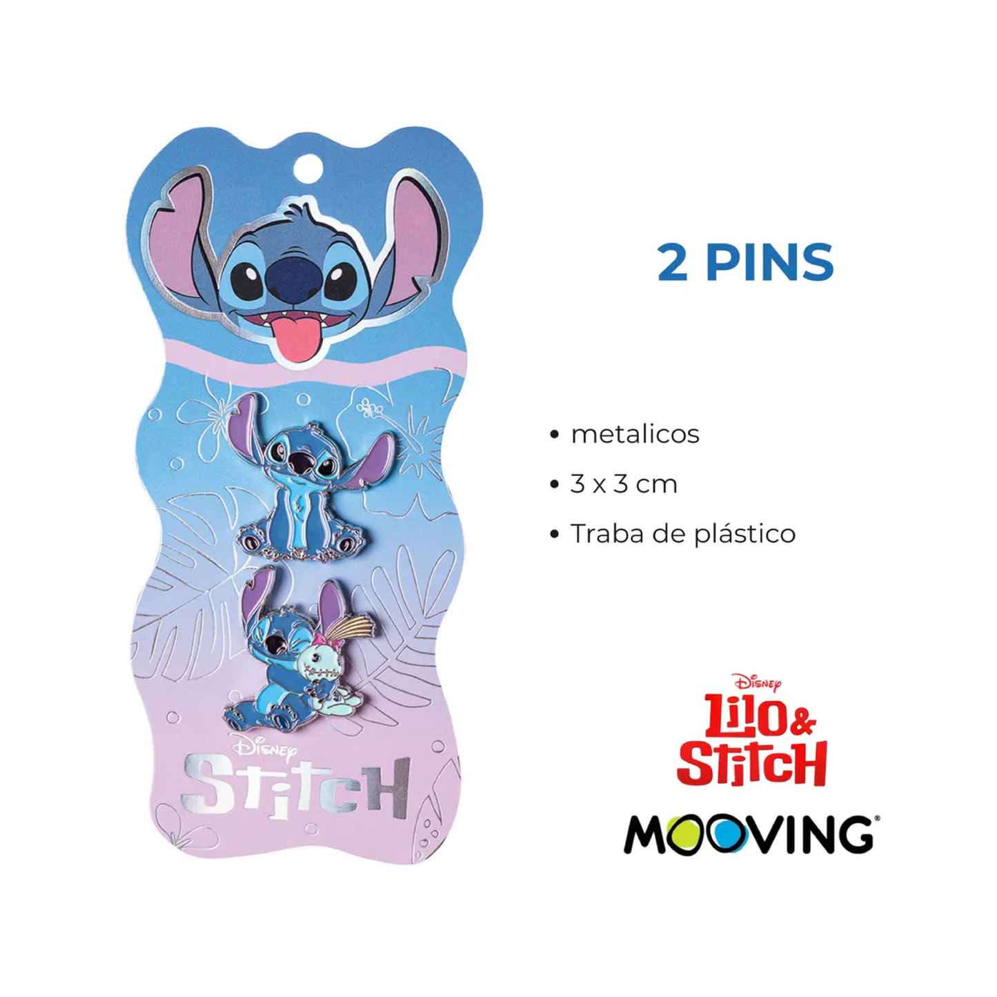 Pins x2 Stitch Mooving
