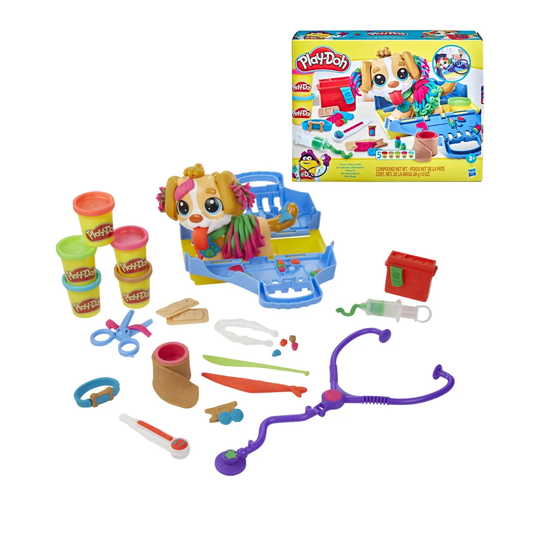Juego De Masas Kit Veterinario Play-Doh Wabro