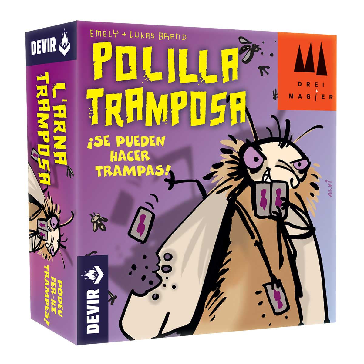 Juego De Cartas Polilla Tramposa