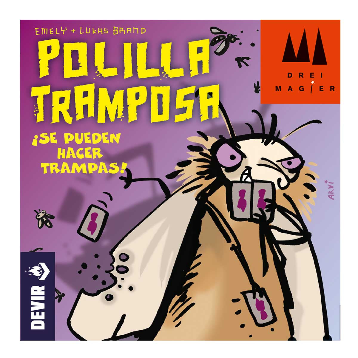 Juego De Cartas Polilla Tramposa