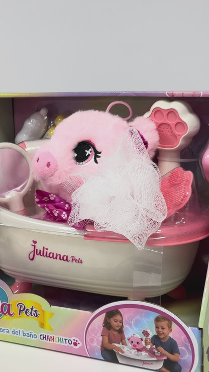 Juliana Pets Hora Del Baño Cerdito