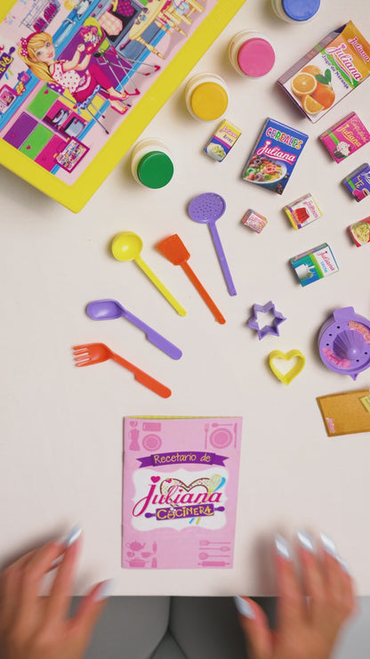 Valija Juliana Cocinera Con Recetario Original