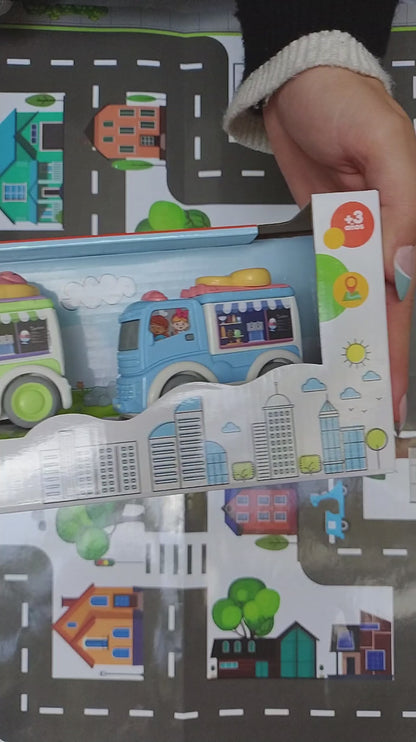Juliana y Julian City Cars Food Trucks