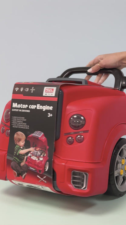 Kit de Mecánico DIY Motor de Auto con Luz y Sonido