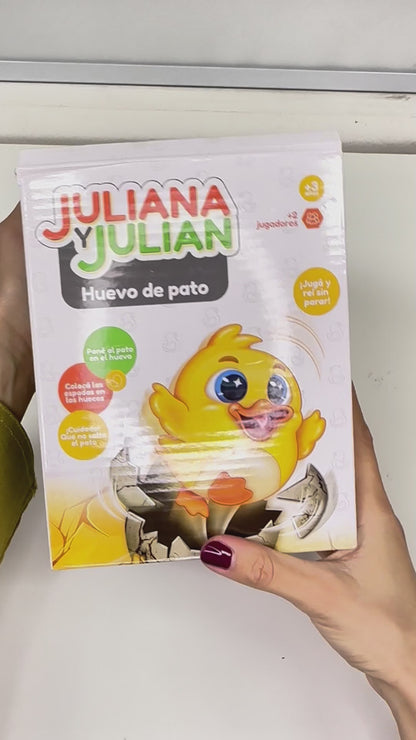 Huevo de Pato Juliana y Julián