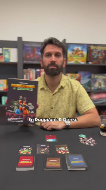 Juego De Mesa Dungeons & Drinks Buro