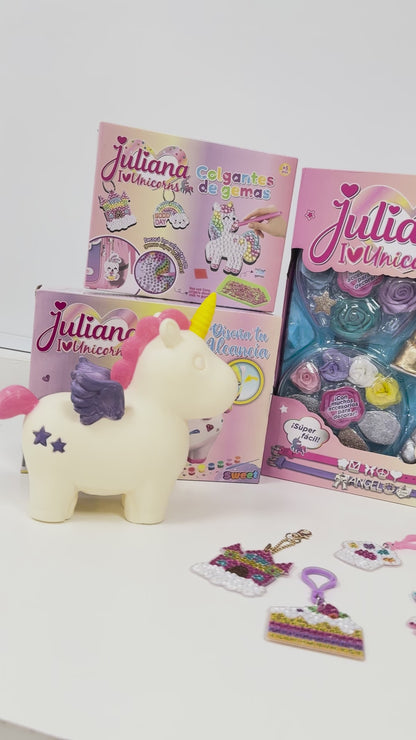 Reloj Proyector I Love Unicorns Juliana