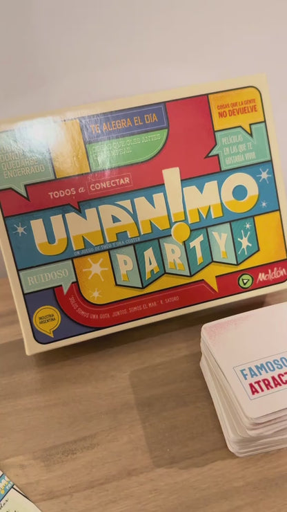 Juego De Cartas Unánimo Party Maldón