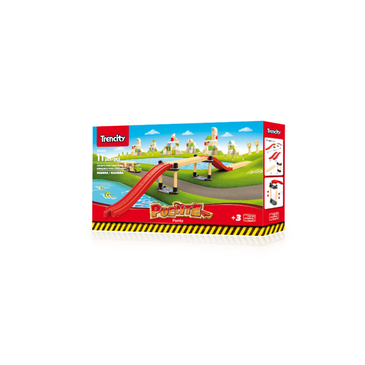 Juguete De Construcción Puente TrenCity