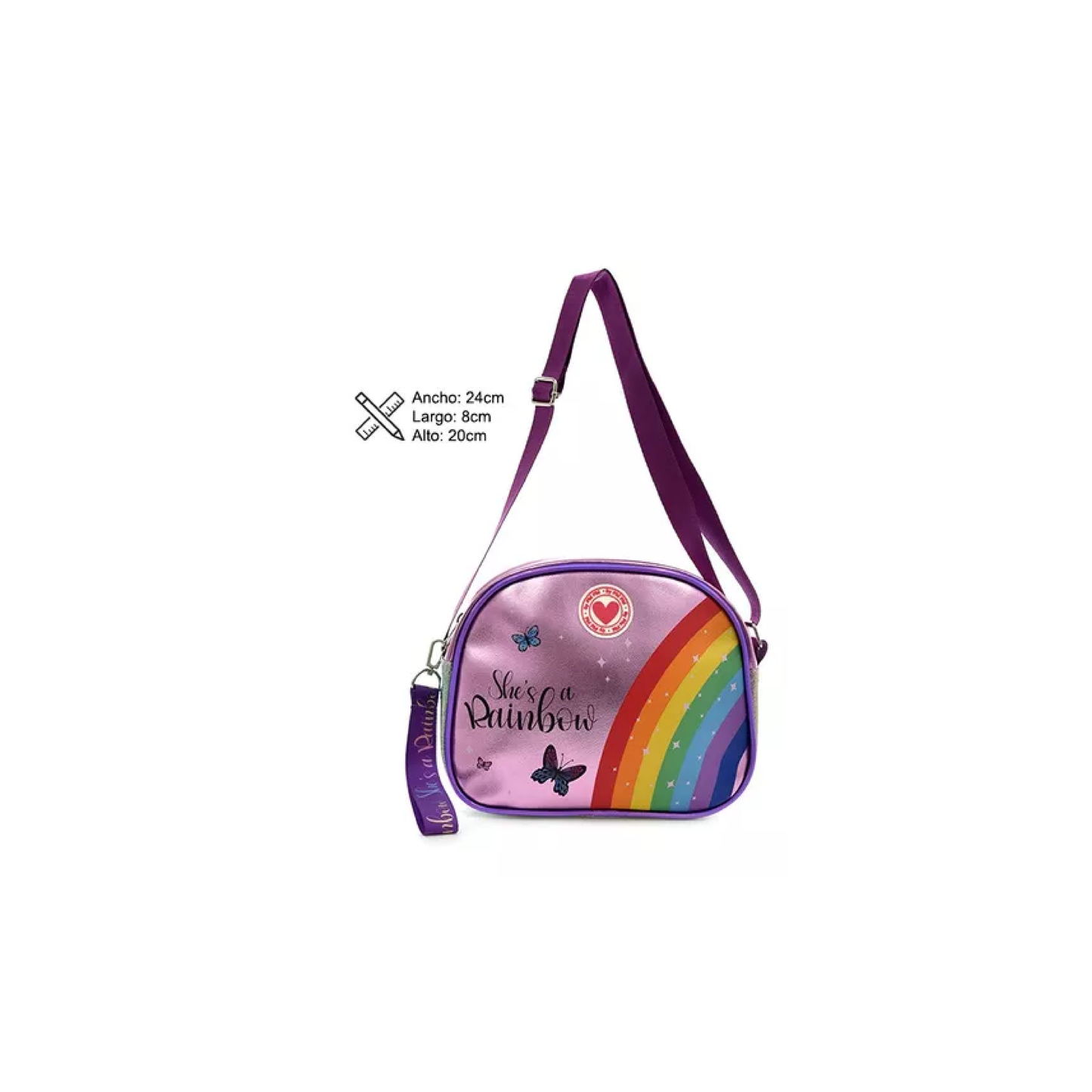 Cartera Arcoiris Rainbow 24 Cm. PhiPhi Toys