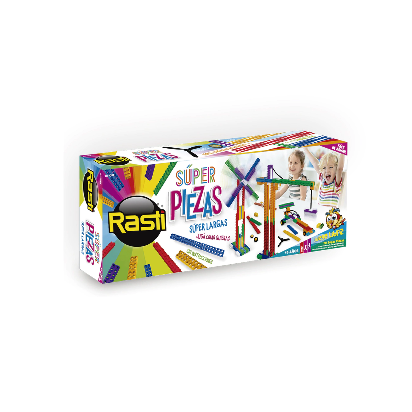 Super Set De Piezas Para Armar Rasti