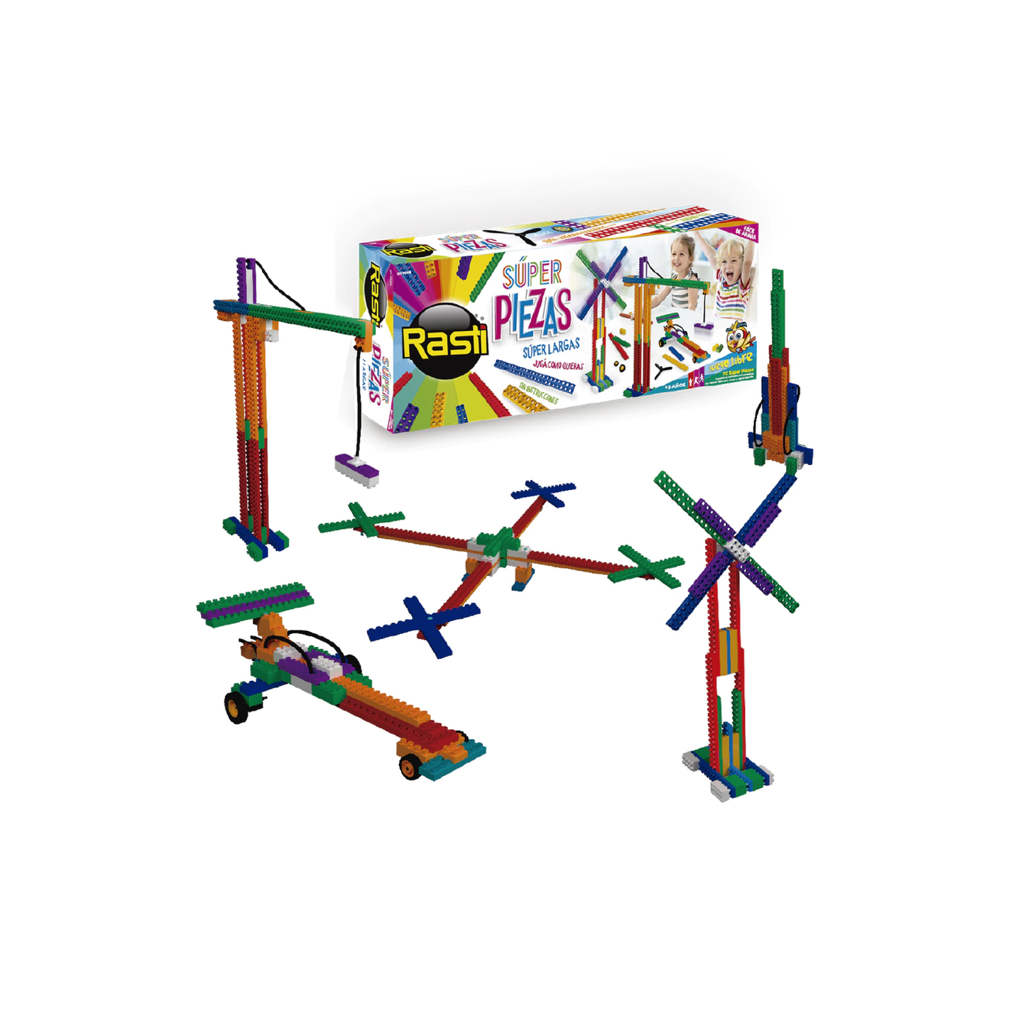 Super Set De Piezas Para Armar Rasti