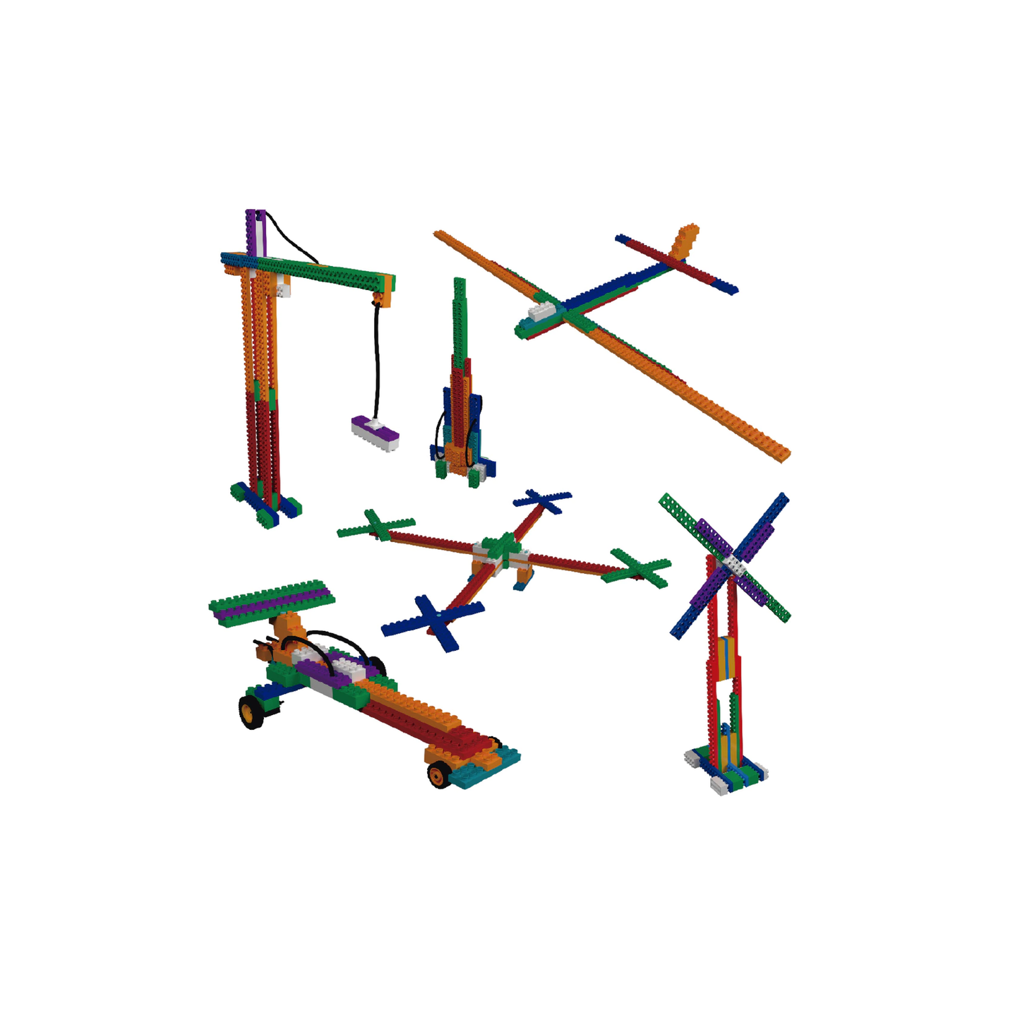Super Set De Piezas Para Armar Rasti