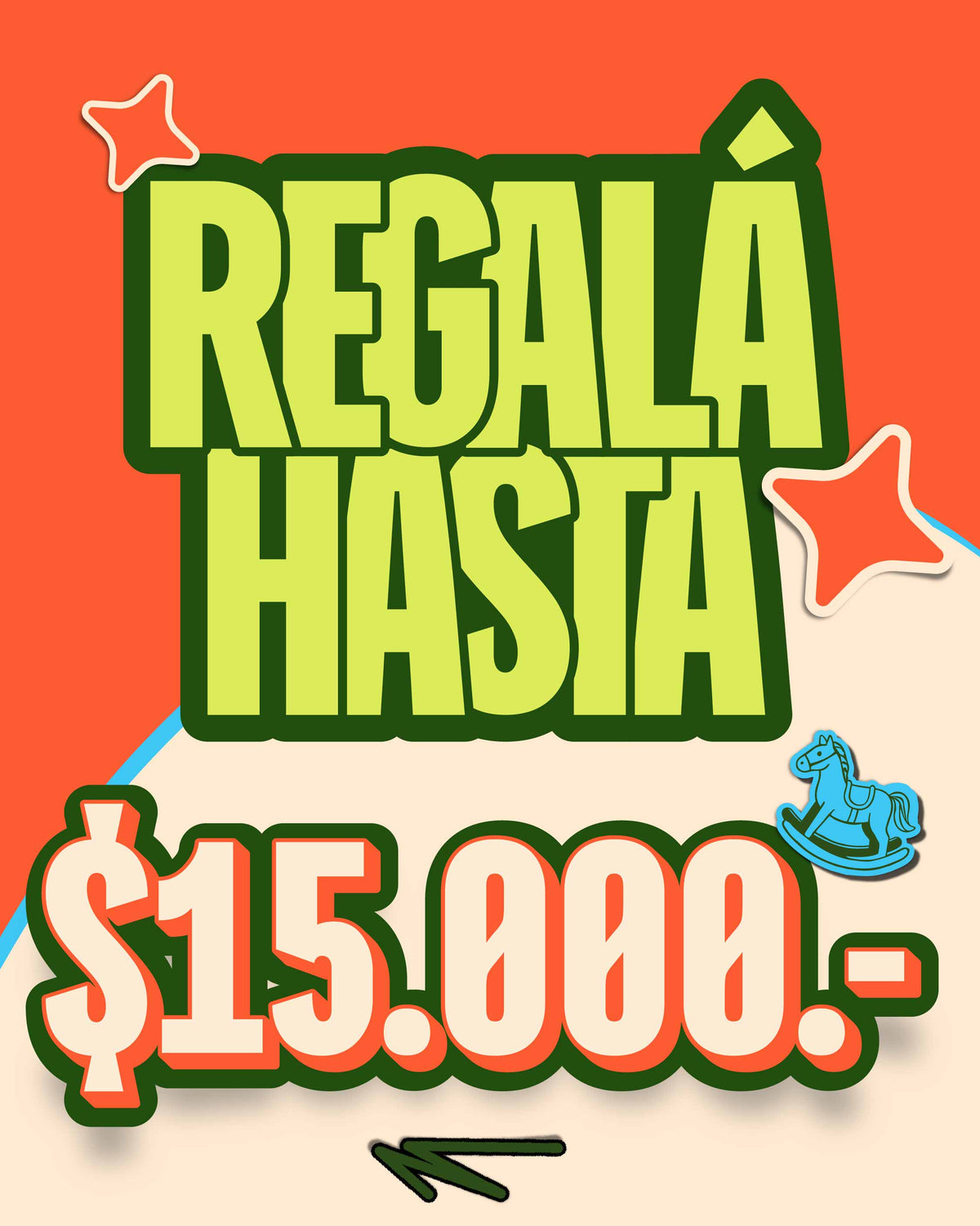Regala por $15.000