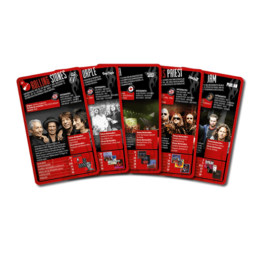 Juego De Cartas Rock Internacional Luminias