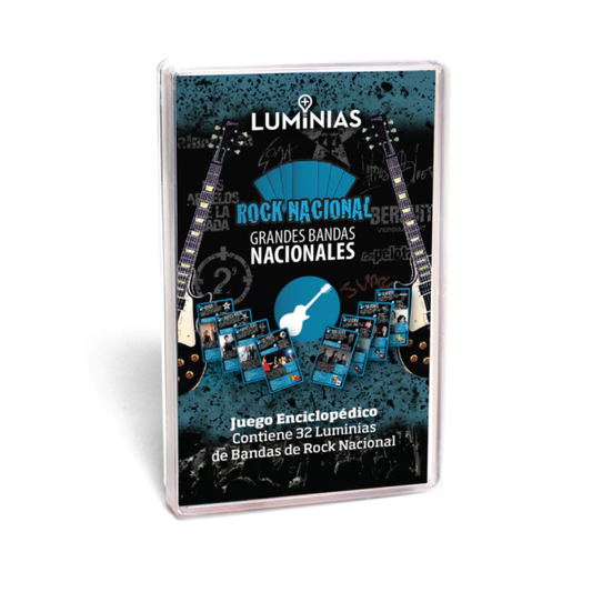 Juego De Cartas Rock Nacional Luminias