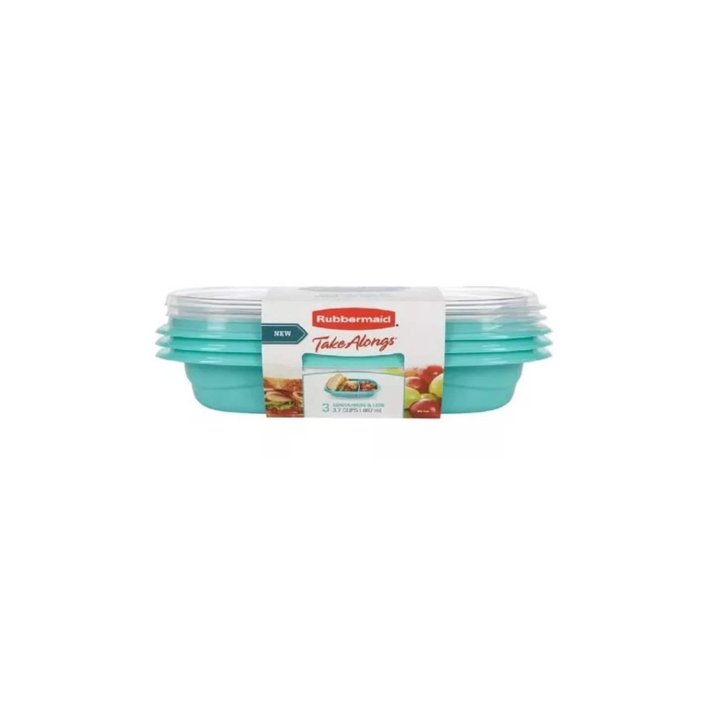 Contenedor Vianda Take Alongs X3 887 ML Rubbermaid