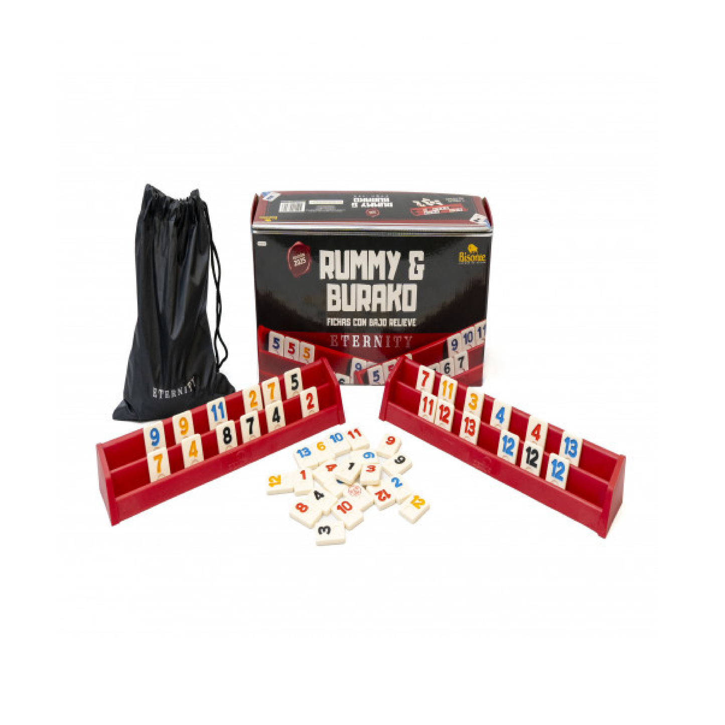 Juego De Mesa Rummy Burako Eternity Bisonte