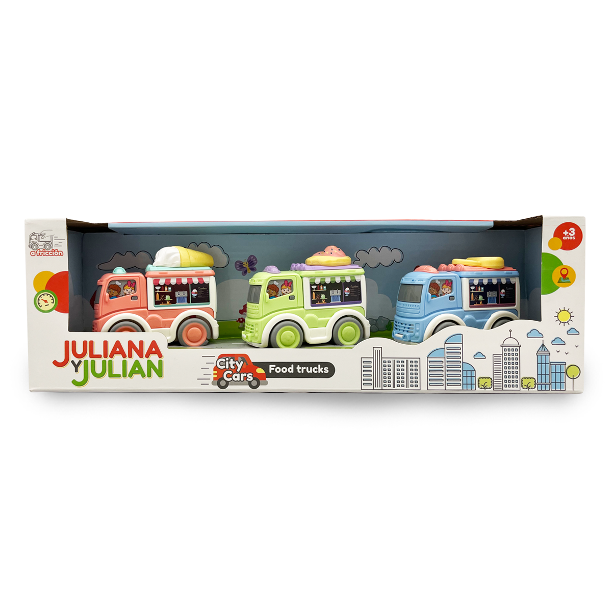 Juliana y Julian City Cars Food Trucks