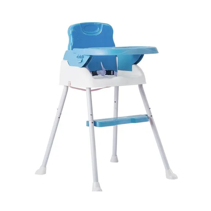 Silla De Comer Plegable 3 En 1 Celeste Ok Baby