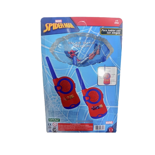 Walkie Talkie Premium Spiderman Ditoys