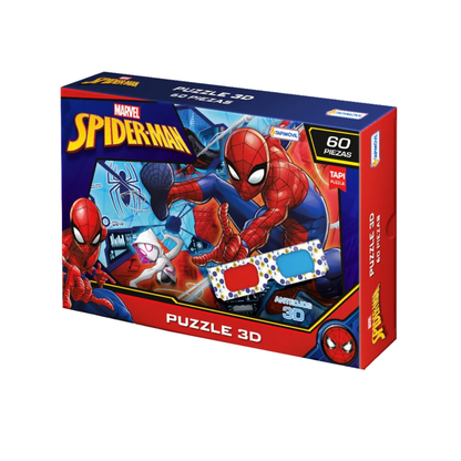 Puzzle 60 piezas Spiderman Marvel Tapimovil