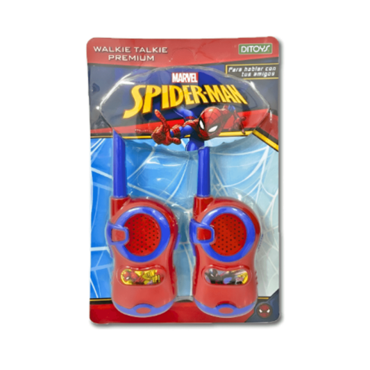 Walkie Talkie Premium Spiderman Ditoys