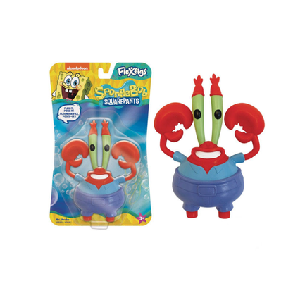 Figura Flexible Bob Esponja Flexfigs Tapimovil