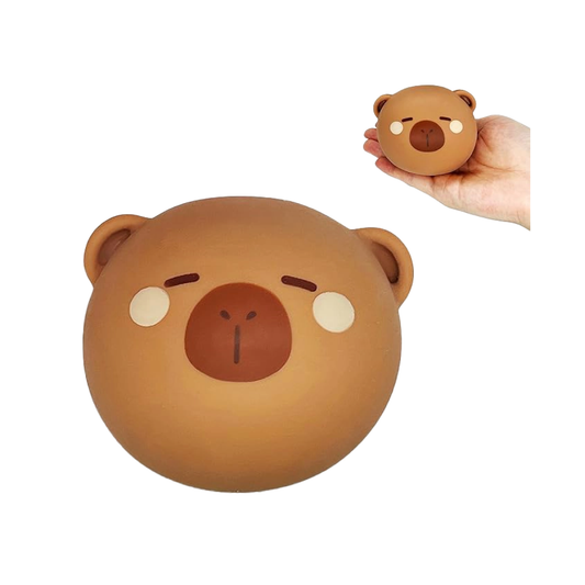 Juguete Squishy Antiestrés Capybara Redondo