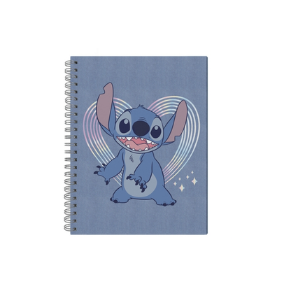 Cuaderno Tapa Dura A4 Stitch Mooving
