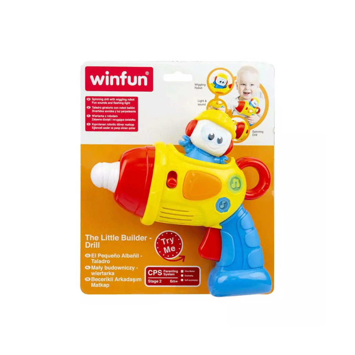 Taladro Con Actividades Winfun