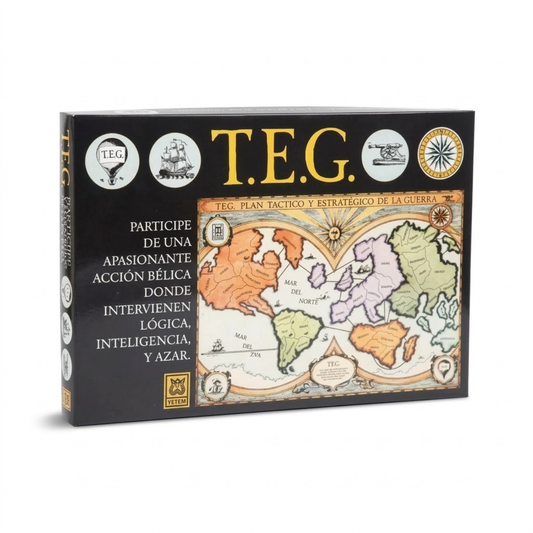 Juego De Mesa TEG Clasico Tactica Estrategia De Guerra