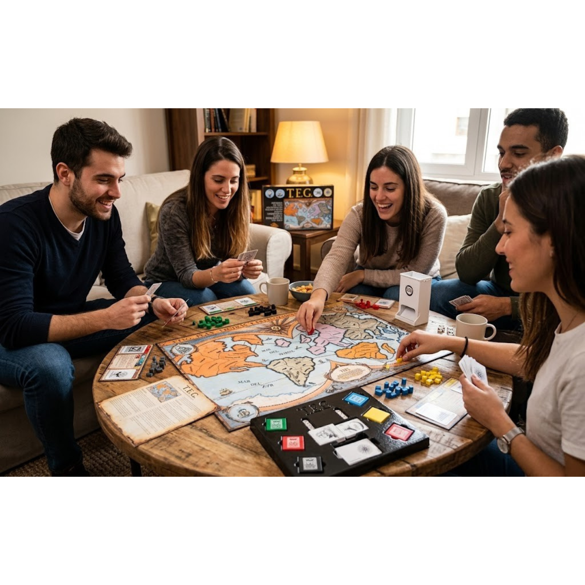 Juego De Mesa TEG Clasico Tactica Estrategia De Guerra