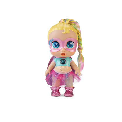 Muñeca Super Cute Little Babies Con Luz Y Sonido
