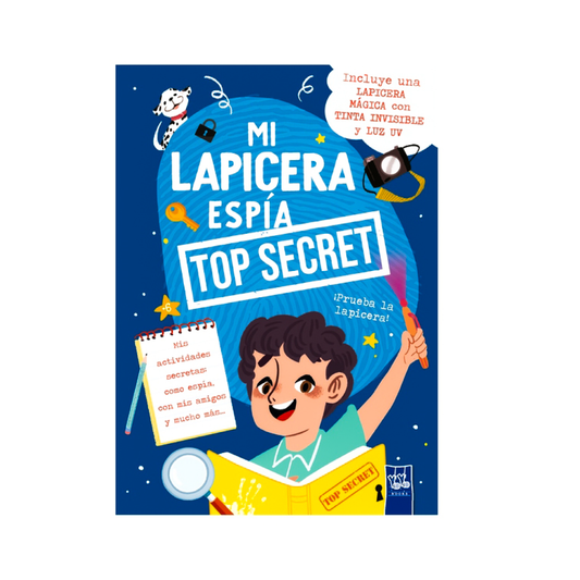 Libro Con Lapicera Top Secret: Mi Lapicera Espía Yoyo