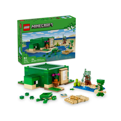 Lego Minecraft La Casa Tortuga De La Playa