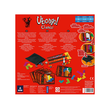 Juego De Mesa Ubongo Devir