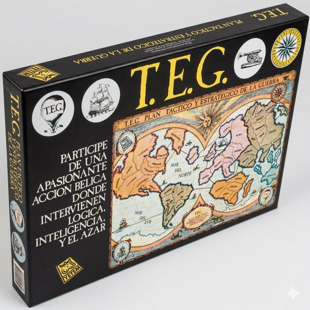 Juego De Mesa TEG Clasico Tactica Estrategia De Guerra