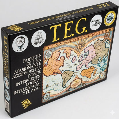 Juego De Mesa TEG Clasico Tactica Estrategia De Guerra
