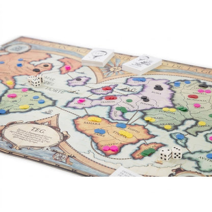 Juego De Mesa TEG Clasico Tactica Estrategia De Guerra