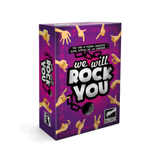 Juego De Cartas We Will Rock You Buro