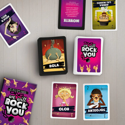 Juego De Cartas We Will Rock You Buro
