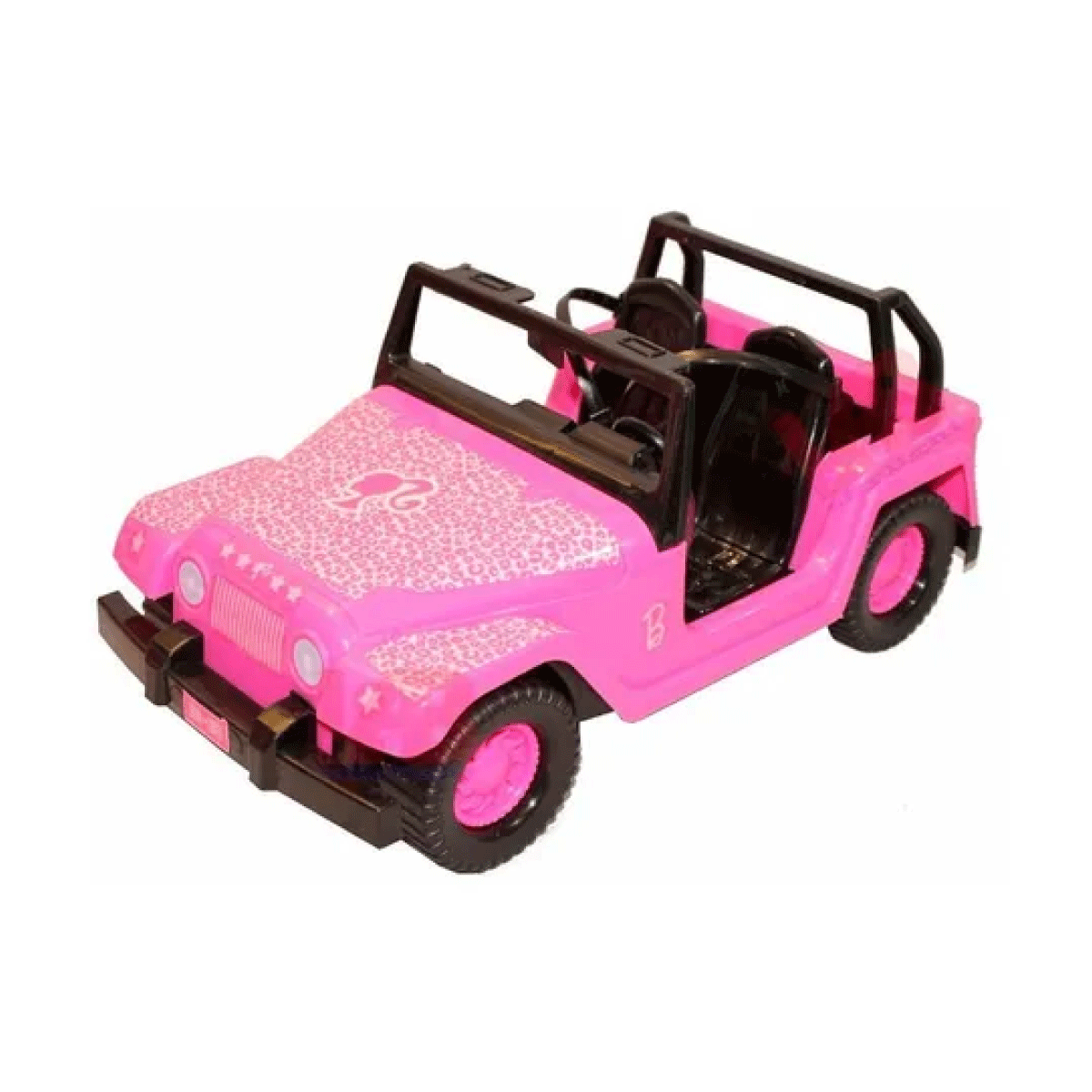 Barbie top jeep stickers