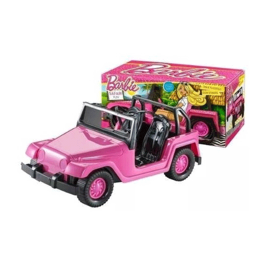 Jeep Auto Barbie Safari Fun- C/stickers