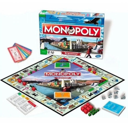 Juego de Mesa Monopoly Argentina Toyco